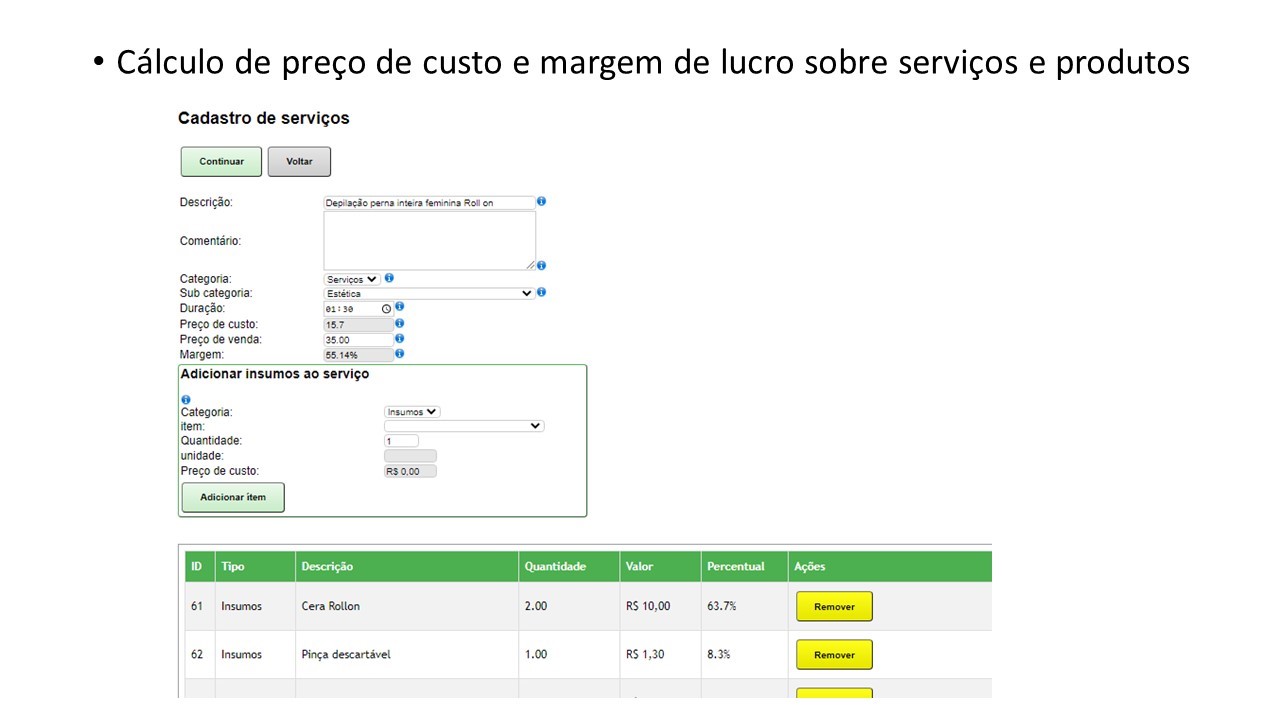 Sistema online para cadastros